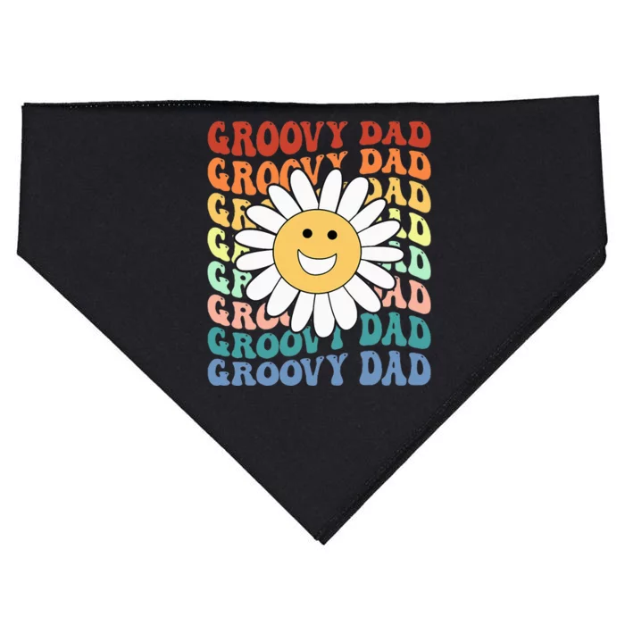 Dad Matching Outfit Fathers Day Family USA-Made Doggie Bandana