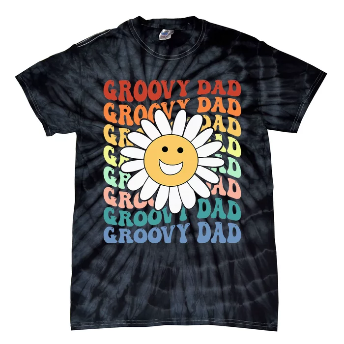 Dad Matching Outfit Fathers Day Family Tie-Dye T-Shirt