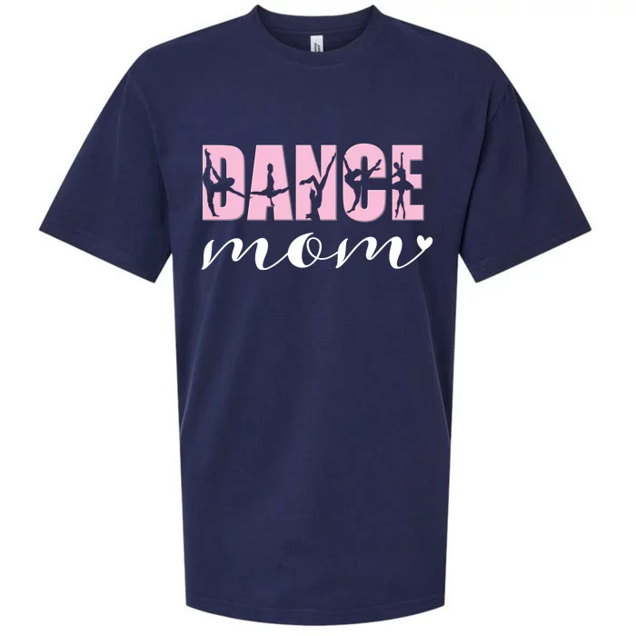 Dance Mom Of A Dancer Dancing Mom Sueded Cloud Jersey T-Shirt