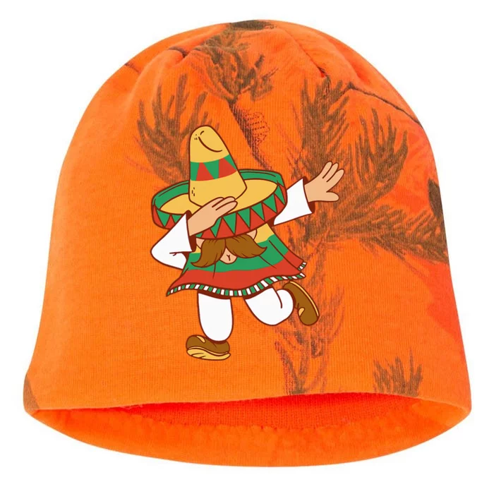 Dabbing Mexican Poncho Cinco de Mayo Dab Sombrero Kati - Camo Knit Beanie