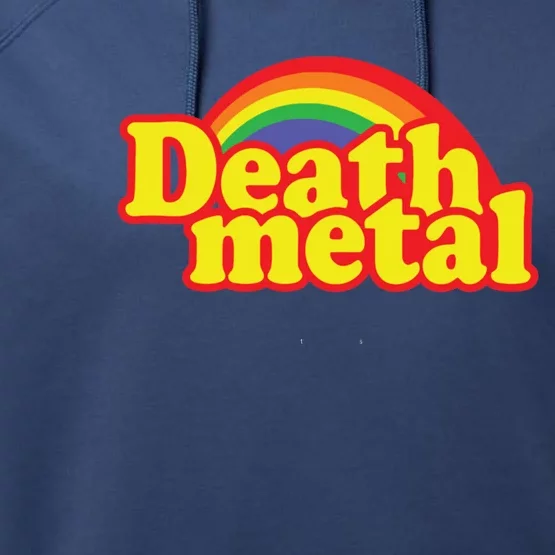 Death Metal Parody Performance Fleece Hoodie