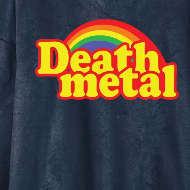 Death Metal Parody Hooded Wearable Blanket