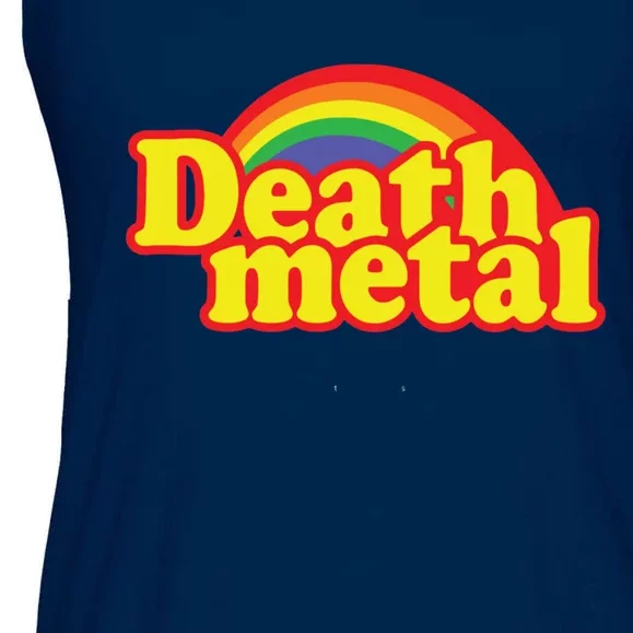 Death Metal Parody Ladies Essential Flowy Tank