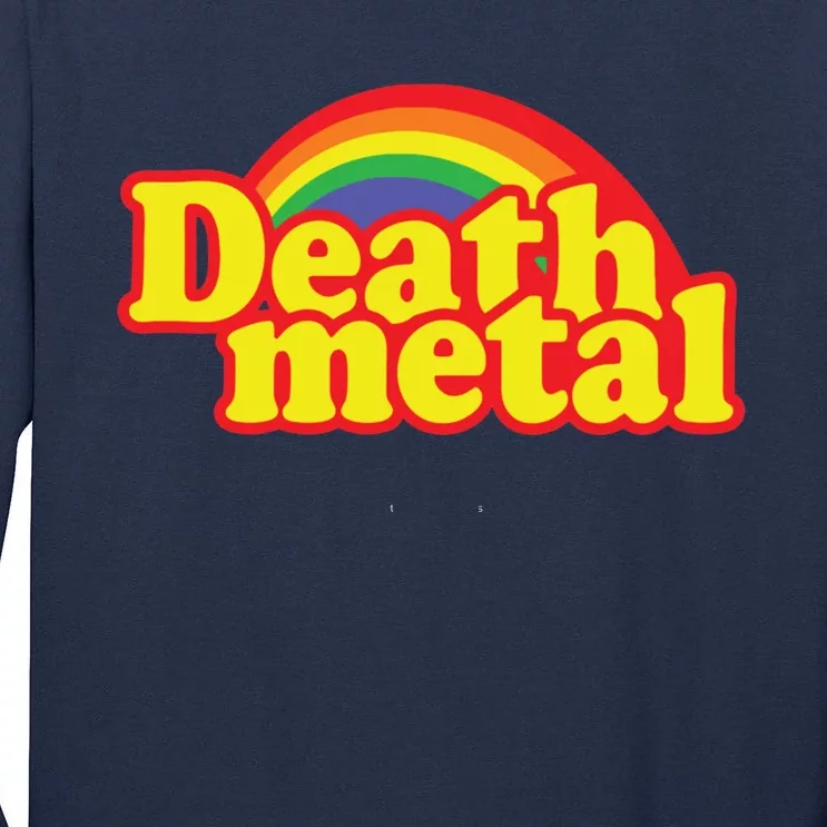 Death Metal Parody Tall Long Sleeve T-Shirt