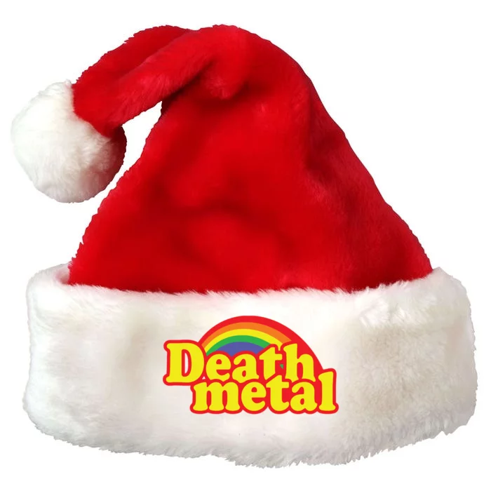 Death Metal Parody Premium Christmas Santa Hat