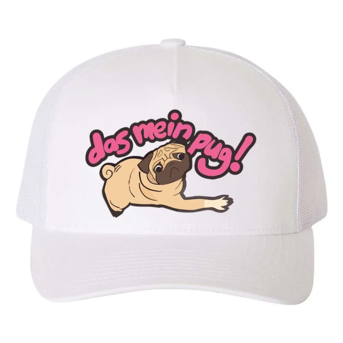 Das Mein Pug Dog Yupoong Adult 5-Panel Trucker Hat