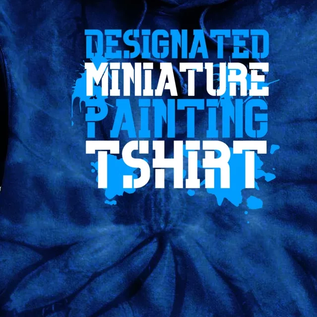 Designated Miniature Painting Tie Dye Hoodie