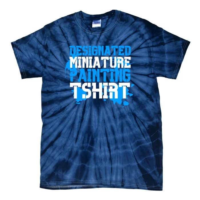 Designated Miniature Painting Tie-Dye T-Shirt