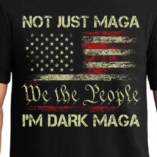 Dark Maga Patriotic Trump Republicans Conservatives Pajama Set