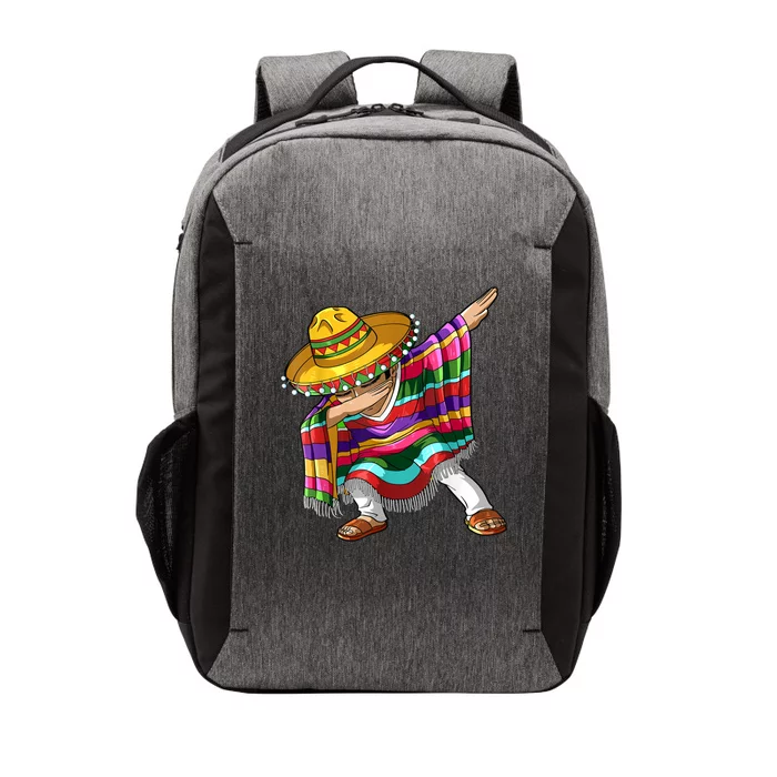 Dabbing Mexican Poncho Cinco De Mayo Men Sombrero Dab Vector Backpack