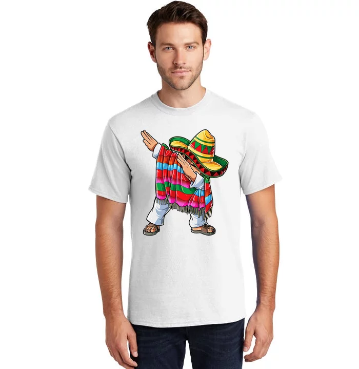  Sombrero Dabbing Mexican Poncho Cinco de Mayo T-Shirt :  Clothing, Shoes & Jewelry