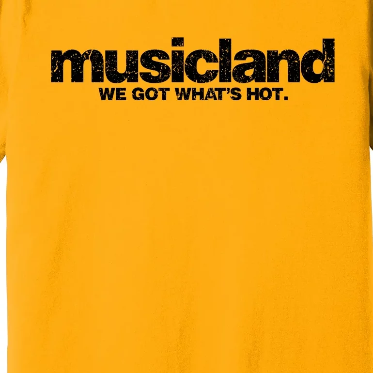 Defunct Musicland Rustic Style Premium T-Shirt