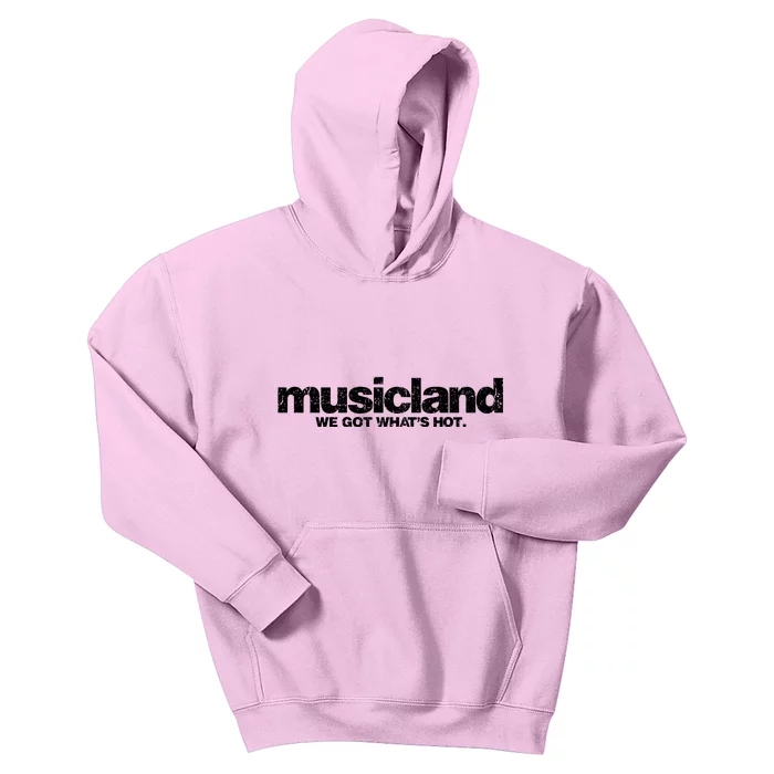 Defunct Musicland Rustic Style Kids Hoodie