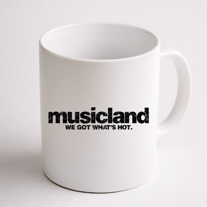 Defunct Musicland Rustic Style Front & Back Coffee Mug