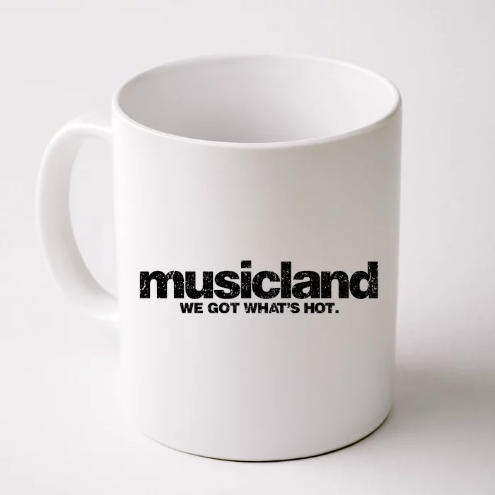 Defunct Musicland Rustic Style Front & Back Coffee Mug