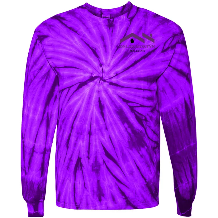 Dylan Mostyn Real Estate Front & Back Tie-Dye Long Sleeve Shirt