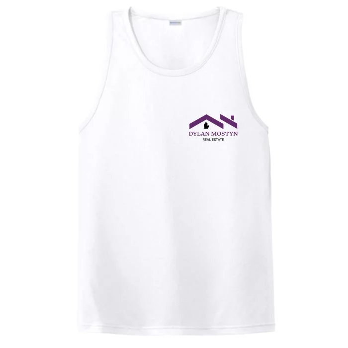 Dylan Mostyn Real Estate Front & Back Performance Tank