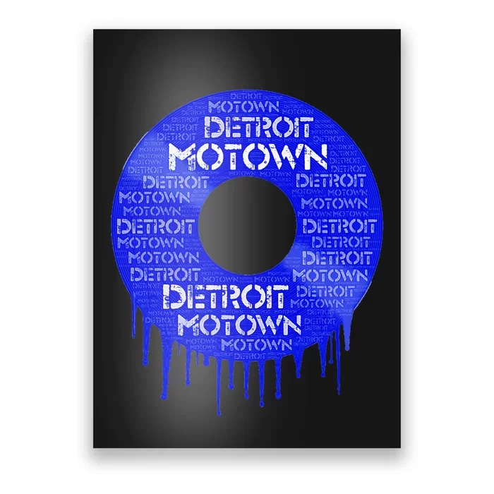 Detroit Motown Record Motown Record Poster