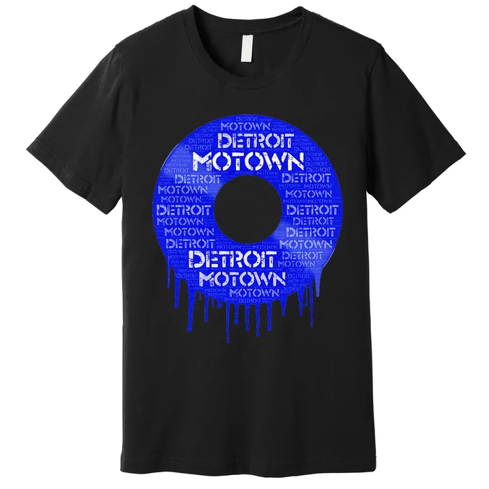 Detroit Motown Record Motown Record Premium T-Shirt