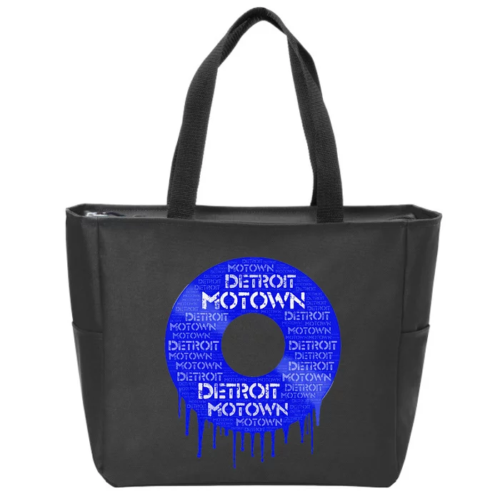 Detroit Motown Record Motown Record Zip Tote Bag