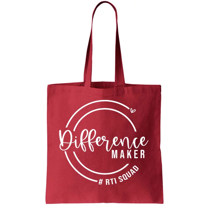 Difference Maker Rti Squad Tote Bag