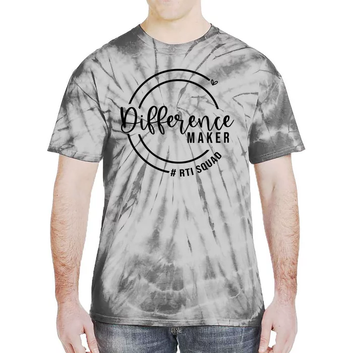 Difference Maker Rti Squad Tie-Dye T-Shirt