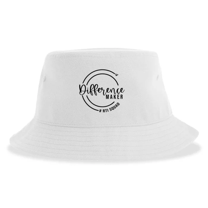 Difference Maker Rti Squad Sustainable Bucket Hat