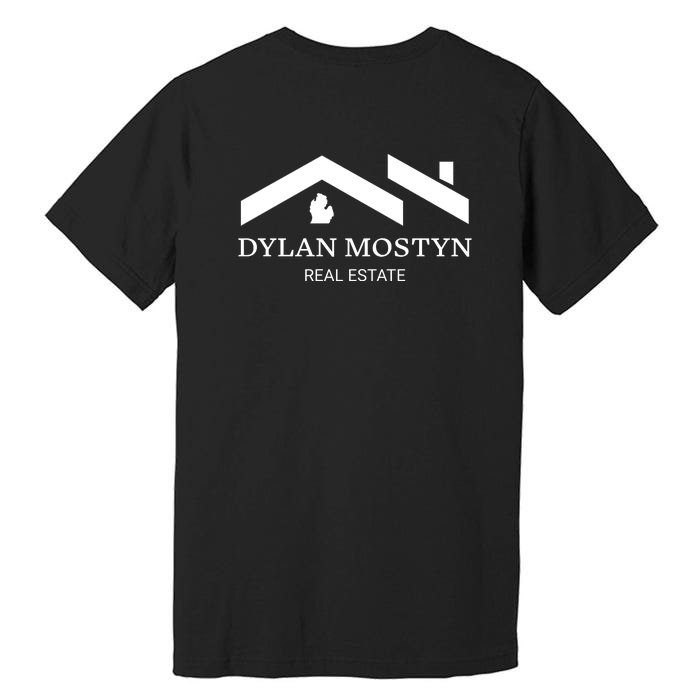 Dylan Mostyn Real Estate Black & White Logo Front & Back Premium T-Shirt