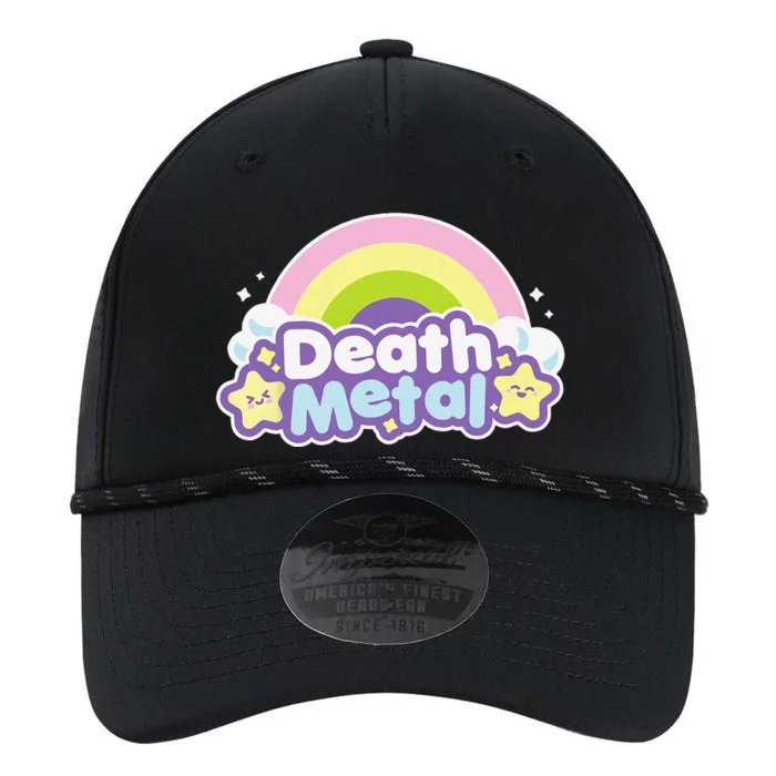 Death Metal Rainbow Halloween Unicorn Rock Concert Performance The Dyno Cap