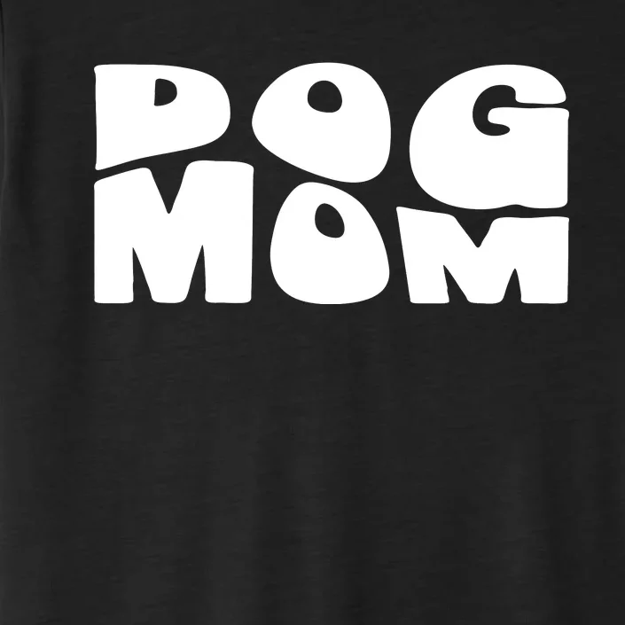 Dog Mom Retro Groovy Funny Pod ChromaSoft Performance T-Shirt