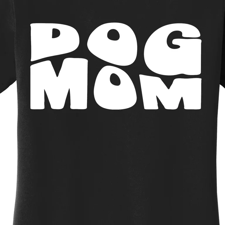 Dog Mom Retro Groovy Funny Pod Women's T-Shirt