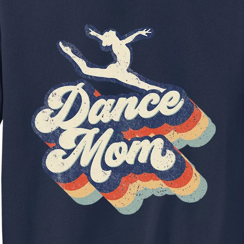 Dance Mom Retro Sunset Dance Mom Life Christmas Mother's Day Sweatshirt