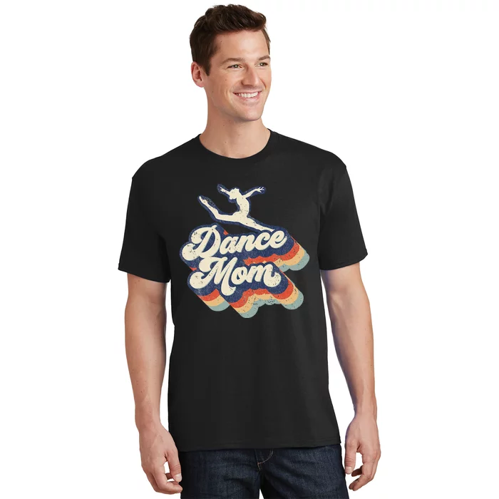 Dance Mom Retro Sunset Dance Mom Life Mother's Day T-Shirt