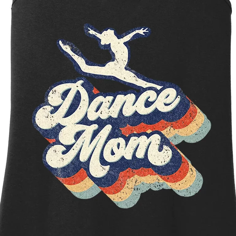 Dance Mom Retro Sunset Dance Mom Life Christmas Mothers Day Ladies Essential Tank