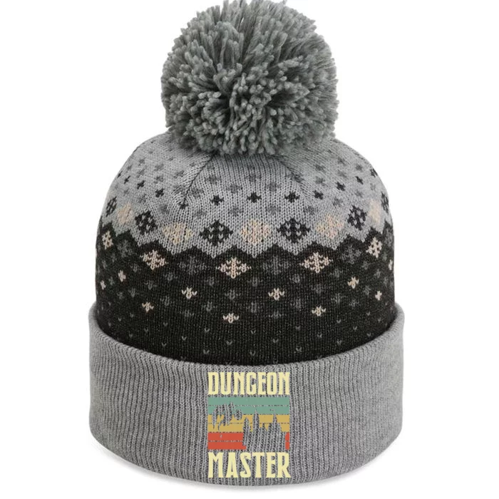 Dungeon Master Retro The Baniff Cuffed Pom Beanie