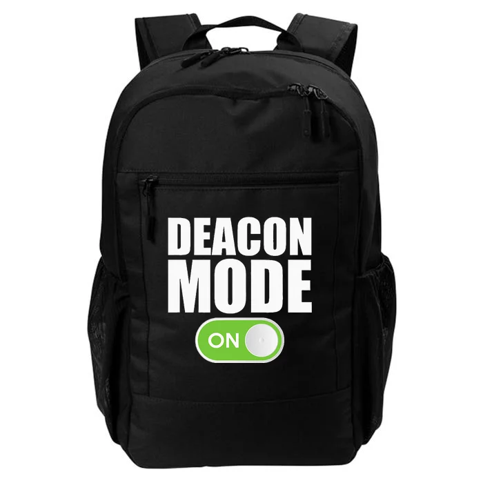 Deacon Mode Religious Christian Minister Catholic Church Daily Commute Backpack