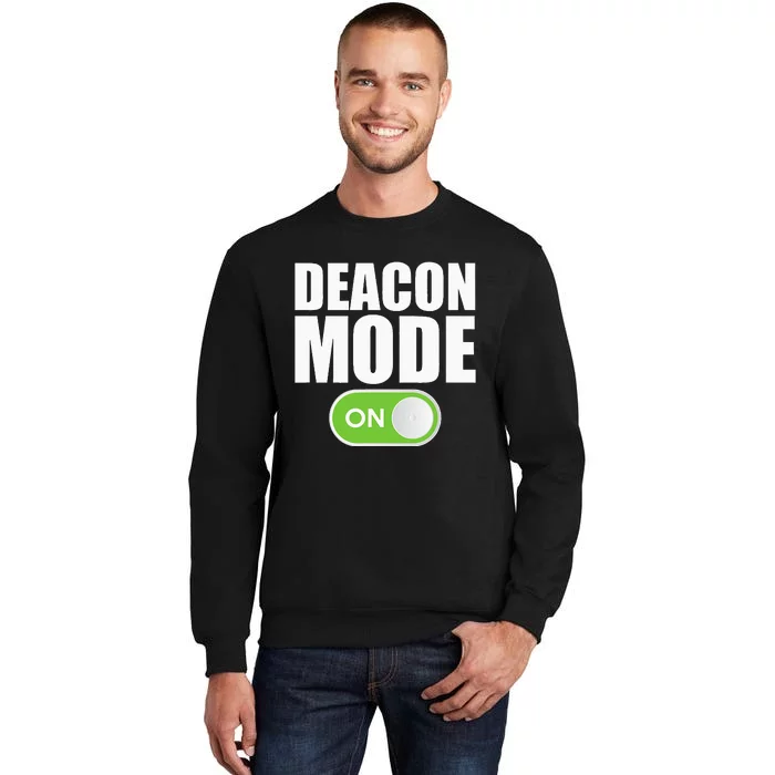 Deacon Mode Religious Christian Minister Catholic Church Tall Sweatshirt