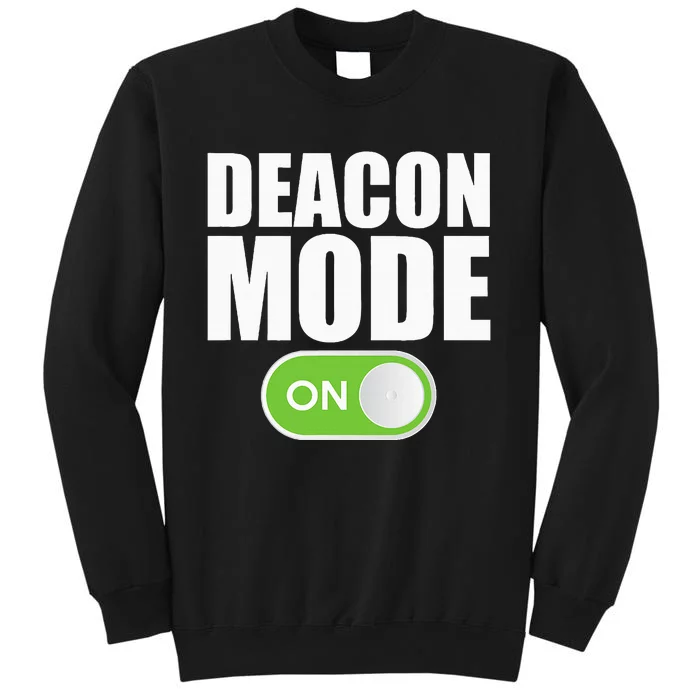 Deacon Mode Religious Christian Minister Catholic Church Tall Sweatshirt