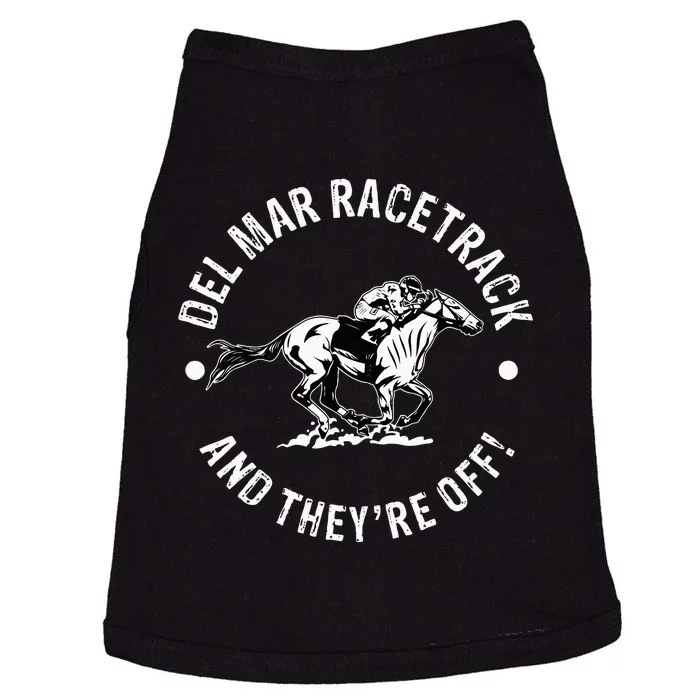 Del Mar Racetrack Horse Racing Racer Fan Equestrian Ca Derby Doggie Tank