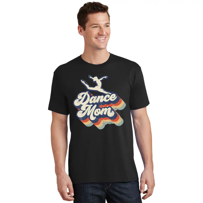 Dance Mom Retro Sunset Dance Mom Life Christmas Mother's Day T-Shirt