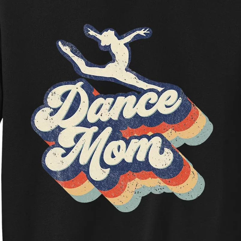 Dance Mom Retro Sunset Dance Mom Life Christmas Mother's Day Sweatshirt