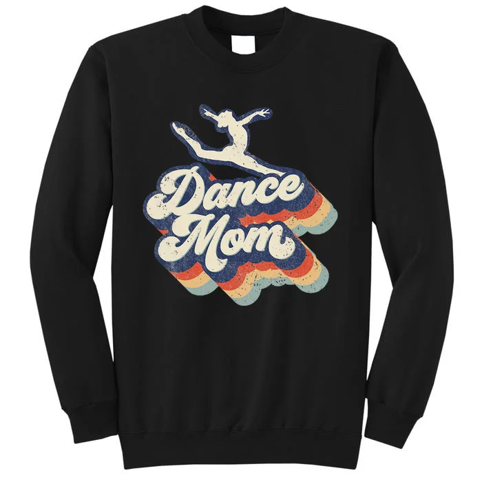 Dance Mom Retro Sunset Dance Mom Life Christmas Mother's Day Sweatshirt