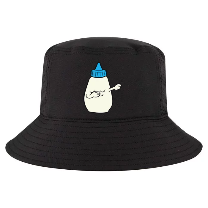 Dabbing Mayonnaise Squeeze Bottle Funny Dancing Mayo Cool Comfort Performance Bucket Hat