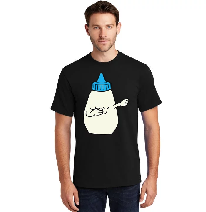 Dabbing Mayonnaise Squeeze Bottle Funny Dancing Mayo Tall T-Shirt