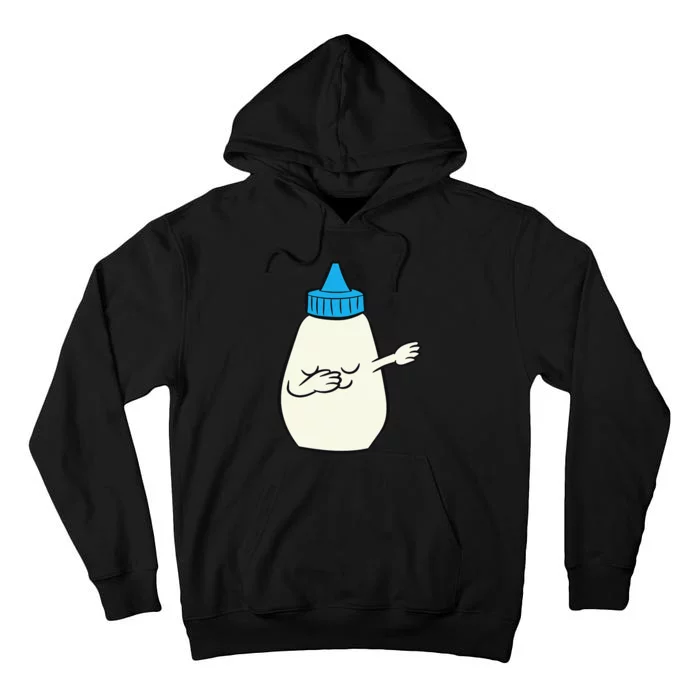 Dabbing Mayonnaise Squeeze Bottle Funny Dancing Mayo Tall Hoodie