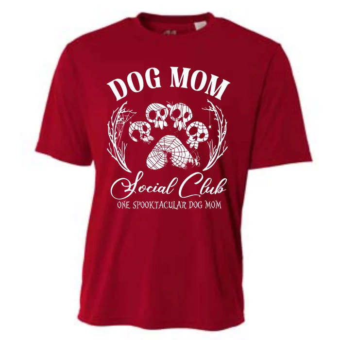 Dog Mom Social Club Halloween Spooky Cooling Performance Crew T-Shirt