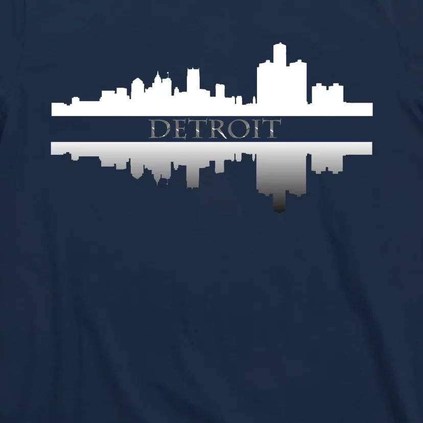 Detroit Mirrored Skyline T-Shirt