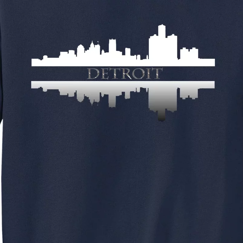 Detroit Mirrored Skyline Tall Sweatshirt