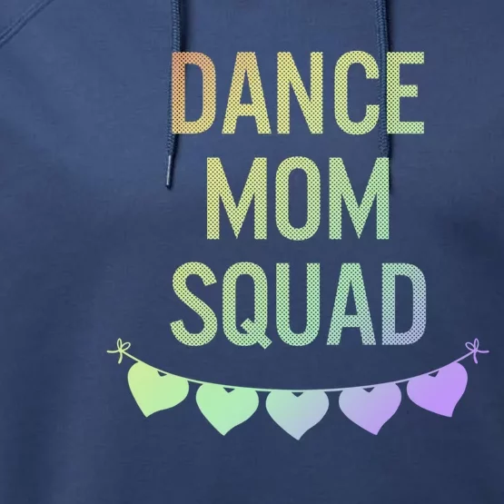 Dance Mom Squad Dancer Mama Mommy Mom Life Mothers Day Gift Performance Fleece Hoodie