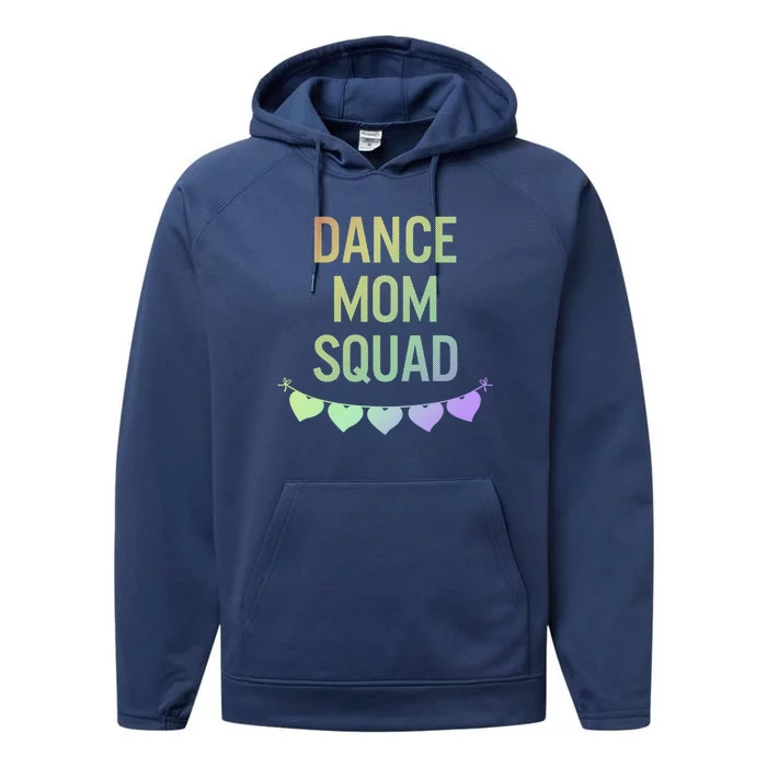 Dance Mom Squad Dancer Mama Mommy Mom Life Mothers Day Gift Performance Fleece Hoodie